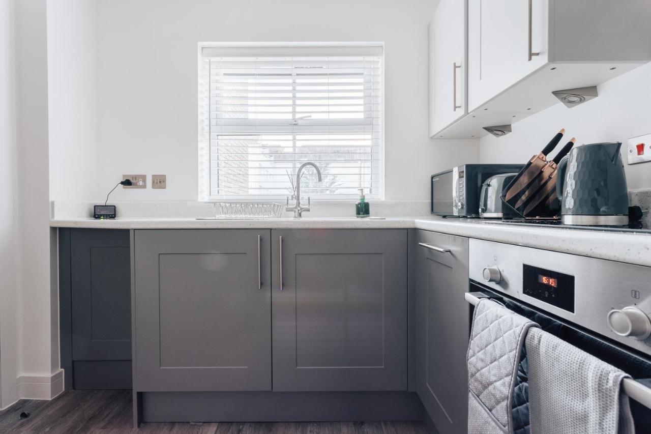 Central 2 Double Bedroom Flat With Parking Bournemouth Exterior foto